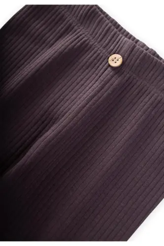 Fitilli Tayt 0-5 Yaş Antrasit-ANTRASİT - 3