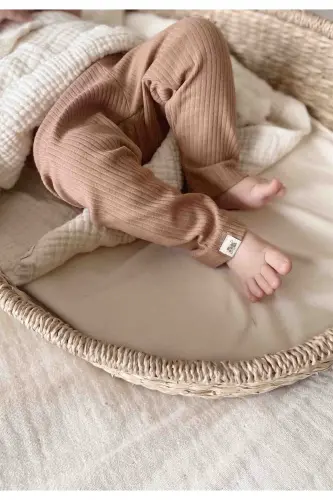 Fitilli Tayt 0-5 Yaş Kahve-KAHVE 