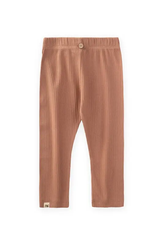 Fitilli Tayt 0-5 Yaş Kahve-KAHVE - 2