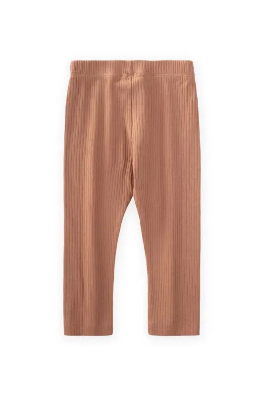 Fitilli Tayt 0-5 Yaş Kahve-KAHVE - 3