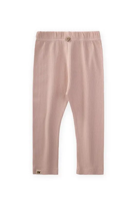 Fitilli Tayt 0-5 Yaş Pudra Pembe-PUDRA PEMBE - 2