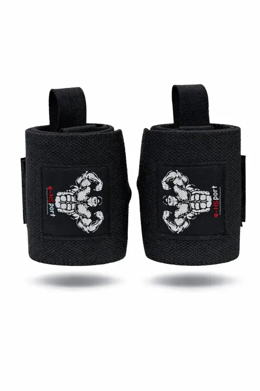 Fıtness Ağırlık Bilekliği Bilek Koruyucu Wrıst Wraps - siyah - 2