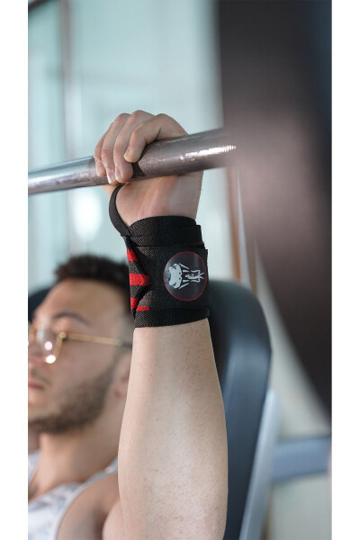 Fitness Crossfit Pro Ağırlık Bilekliği Wrist Wraps Fitness Bilekliği Bilek Koruyucu Destek Bilekliği - 4