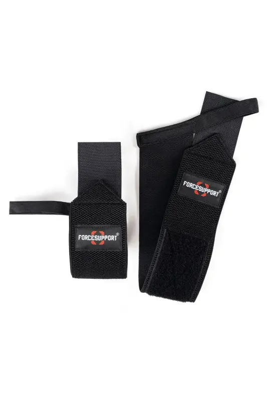 Fitness Crossfit Tana Vaznini Qo'llab-quvvatlash Bilaguchigi Qora (2 dona) - 3