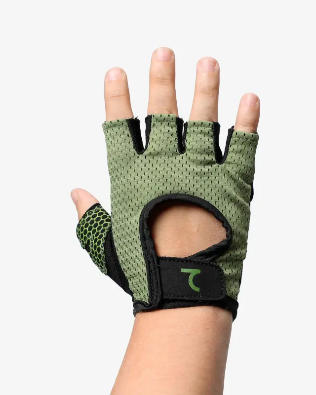 Fitness Gloves - GREEN - 7SABER
