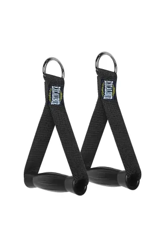 Fitness Qarshilik Bandasi Qo'l Tutqichi Og'irlik Tortish Asboblari Qora Tutqich Juft - 1