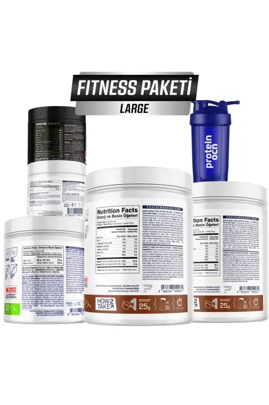 Fitness To'plami Large - Shokolad Yashil Olma - 2