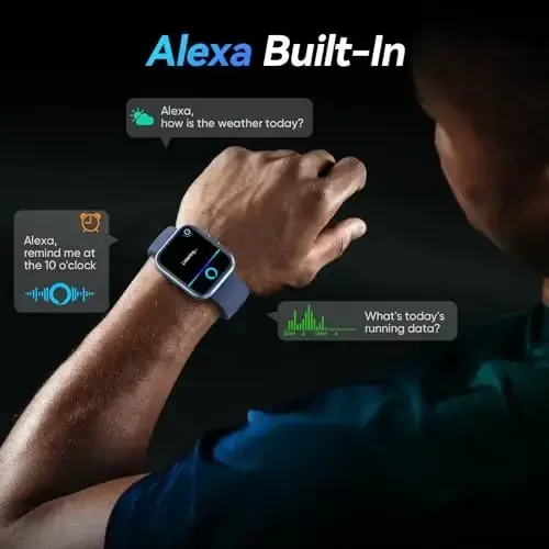 Fitpolo Smart Watches for Men/Women, 1.8'' Alexa Built-in Fitness Tracker Watch with Bluetooth Calls, IP68 Waterproof, Heart Rate/Sleep/SpO2/Stress Monitor, 110 Sport Modes for Android & iPhone - 3