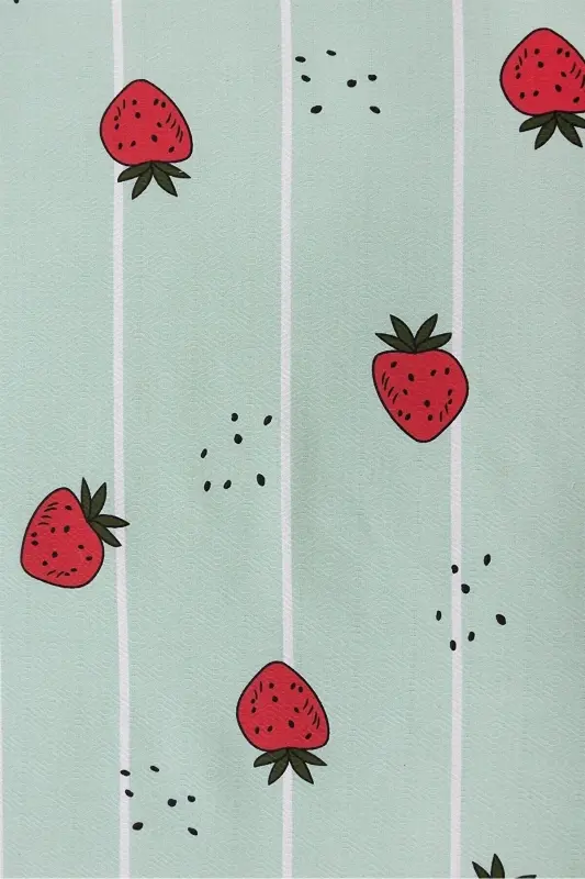 Fitted Double Jersey Pique Bedspread-Green - 3