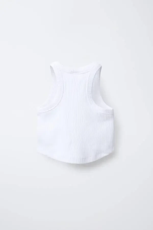 FITTED HANGING TOP-White - 4