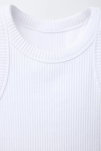 FITTED HANGING TOP-White - 5