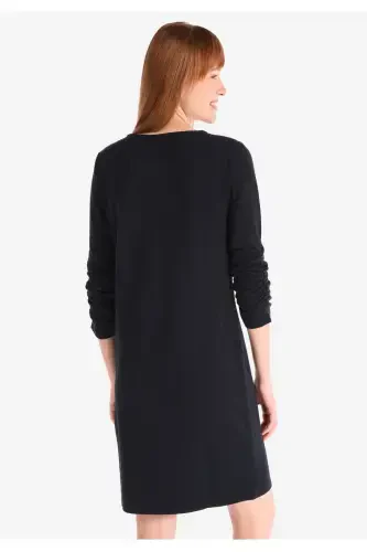 Fitted, navy blue women's dress. - COLIN’S (1)