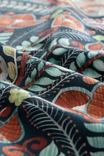 Fitted Sheet Duvet Cover Set Double Size Bohemian-Multicolor - 5