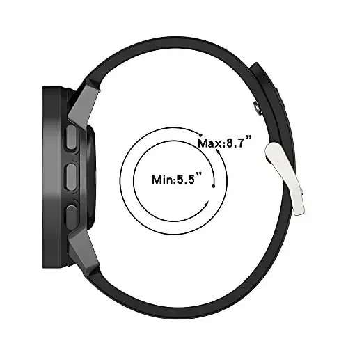 FitTurn 3PACK Bands Compatible with Cubitt CT4/CT2 Pro GPS Watch- Colorful Air Holes Design Quick Release Bands Sport Strap Wristband Silicone for Cubitt CT4/CT2 Pro GPS Smart Watch - 2