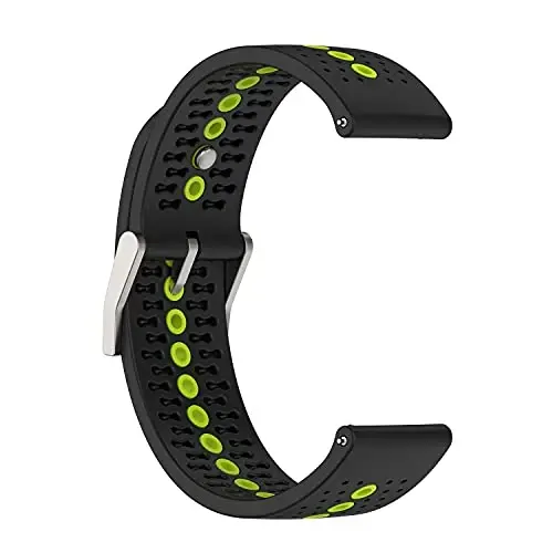 FitTurn 3PACK Bands Compatible with Cubitt CT4/CT2 Pro GPS Watch- Colorful Air Holes Design Quick Release Bands Sport Strap Wristband Silicone for Cubitt CT4/CT2 Pro GPS Smart Watch - 7