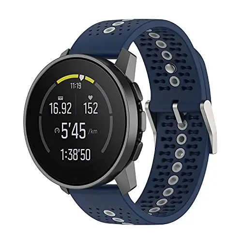 FitTurn 3PACK Cubitt CT4/CT2 Pro GPS Watch bilan mos keluvchi tasmalar - Rangli havo teshiklari dizayni Tez chiqariladigan tasmalar Sport bilaguzuk Silikon Cubitt CT4/CT2 Pro GPS Smart Watch uchun - 3
