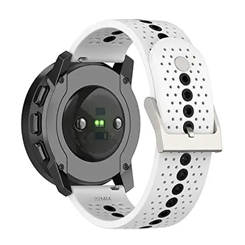 FitTurn 3PACK tasmalar Cubitt CT4/CT2 Pro GPS soati bilan mos keladi - Rangli havo teshiklari dizayni Tez chiqariladigan tasmalar Sport bilaguzuk Cubitt CT4/CT2 Pro GPS aqlli soati uchun silikon - 3