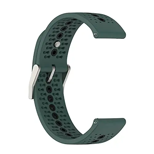 FitTurn 3PACK tasmalar Cubitt CT4/CT2 Pro GPS soati bilan mos keladi - Rangli havo teshiklari dizayni Tez chiqariladigan tasmalar Sport bilaguzuk Cubitt CT4/CT2 Pro GPS aqlli soati uchun silikon - 7