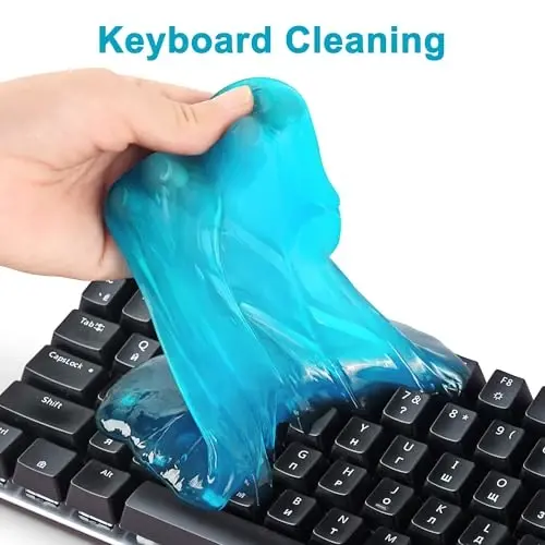 FiveJoy Car Cleaning Gels, 4-Pack Universal Auto Detailing Tools Car Interior Cleaner Putty, Dust Cleaning Mud for PC Tablet Laptop Keyboard, Camera, Printers, Calculator - 320g (2.8oz/pcs) - 6