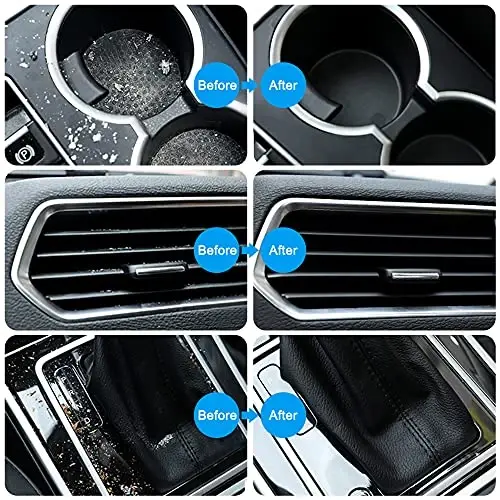 FiveJoy Car Cleaning Gels, 4-Pack Universal Auto Detailing Tools Car Interior Cleaner Putty, Dust Cleaning Mud for PC Tablet Laptop Keyboard, Camera, Printers, Calculator - 320g (2.8oz/pcs) (Pink) - FIVEJOY (1)