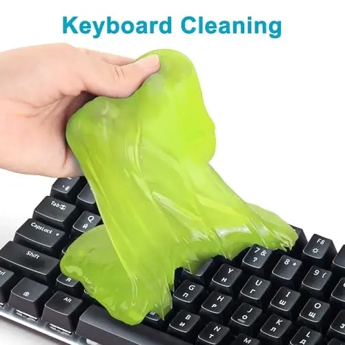 FiveJoy Car Cleaning Gels, 4-Pack Universal Auto Detailing Tools Car Interior Cleaner Putty, PC planshet noutbuk klaviatura, kamera, printerlar, kalkulyator uchun changni tozalash loyi - 320g (2.8oz/dona) - 6