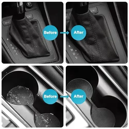 FiveJoy Car Cleaning Gels, 4-Pack Universal Auto Detailing Tools Car Interior Cleaner Putty, PC planshet noutbuk klaviaturasi, kamera, printerlar, kalkulyator uchun changni tozalash loyi - 320g (2.8oz/dona) - FIVEJOY (1)