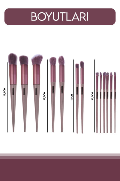 Fix Special Boxed 13 Piece Brush Set Pink - 29