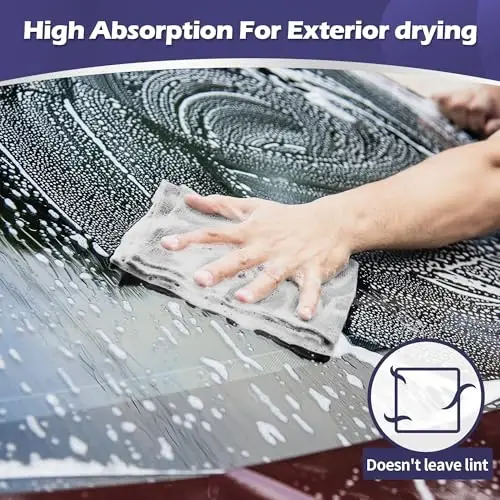 FIXSMITH Microfiber Cleaning Cloth Roll -75 Pack, Microfiber Towel Roll Tear Away, Reusable Cleaning Rags, Microfiber Towels for Cars, Dish Rags Dust Cloths for Kitchen, Home, Auto 11.5 x 11.5 inch - 6