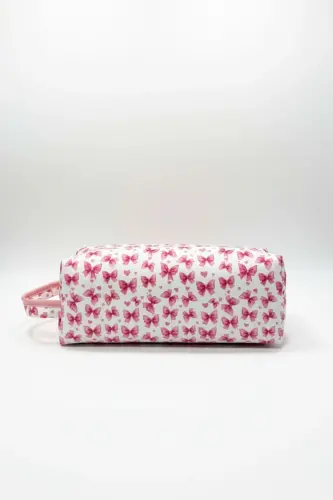 Fiyonk Airwrap Uyumlu ve Tüm Saç Şekillendiriniz için XL Boy Çanta Seyahat Çantası-Pembe12 - 3