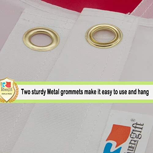 Флаг Казахстана 3x5 футов для улицы, большой, умеренный для улицы, с обеих сторон, прочный, 100D полиэстер, полотняный верх и двойная строчка - латунные люверсы для легкой демонстрации, казахские флаги - 3