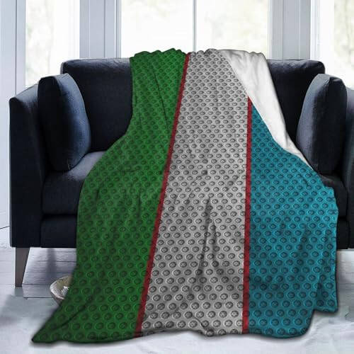 Flag of Uzbekistan Throw Blanket 50