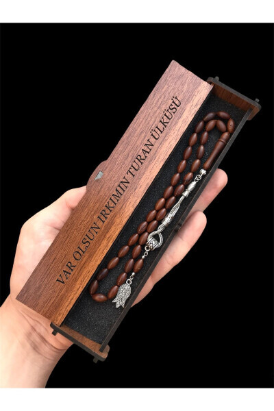Flag tasselled kuka rosary as a gift for an ultranationalist - KANUNİ TESBİH