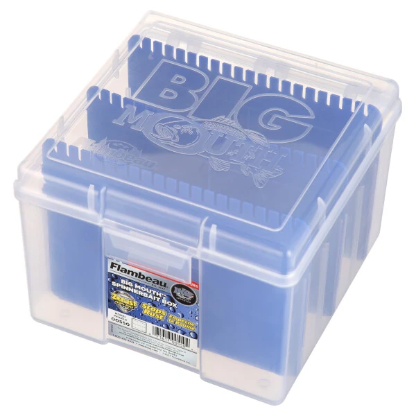 Flambeau Outdoors, 550 Large Big Mouth Spinnerbait Box, Utility Box, 1 Piece, Plastic - 7