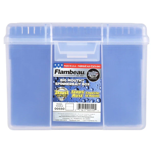 Flambeau Outdoors, коробка для спиннербейтов 550 Large Big Mouth, универсальная коробка, 1 шт., пластик - 3