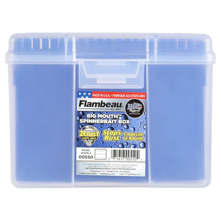 Flambeau Outdoors, коробка для спиннербейтов 550 Large Big Mouth, универсальная коробка, 1 шт., пластик - 3