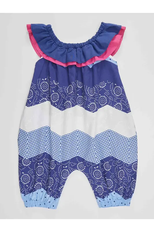 Flamenco Girls Poplin Jumpsuit - 4