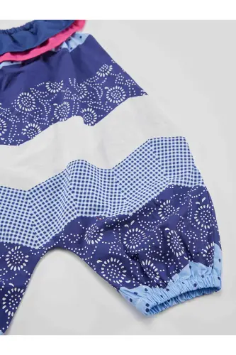 Flamenko Qiz Bolalar Poplin Tulum - 5