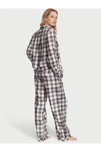 Flannel long pajama set - VICTORIA'S SECRET (1)