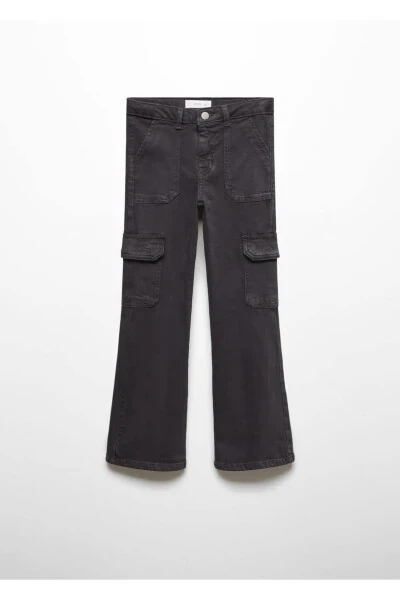 Flare cargo pants - MANGO KIDS