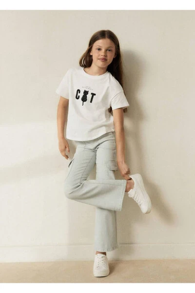 Flare Cargo Pants - 4