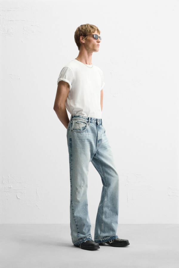 FLARE JEANS - Light Blue - 4