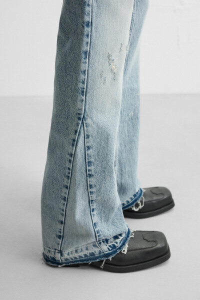 FLARE JEANS - Light Blue - 5