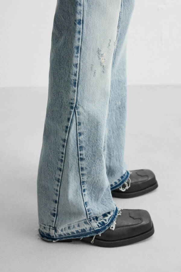 FLARE JEANS - Light Blue - 5