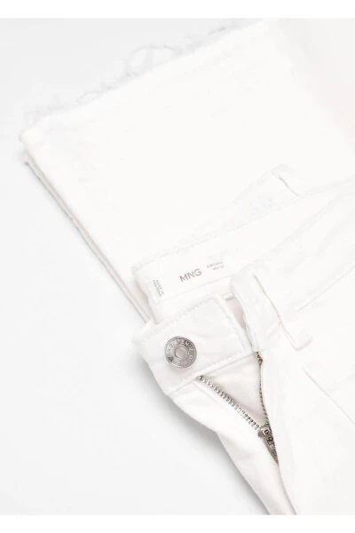 Flared jeans with cargo pockets - 4