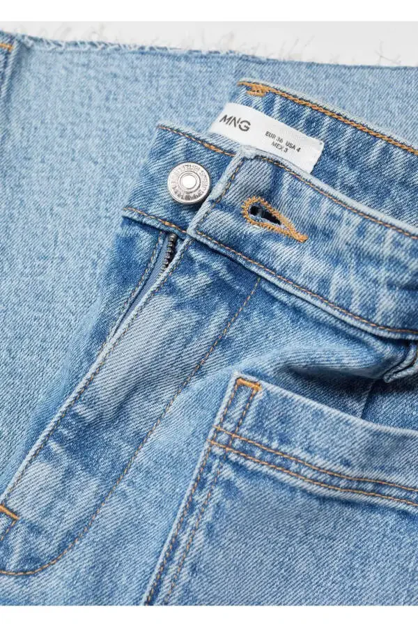 Flared jeans with pockets - 7