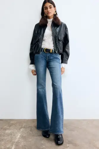 Flared Low Jeans - H&M (1)