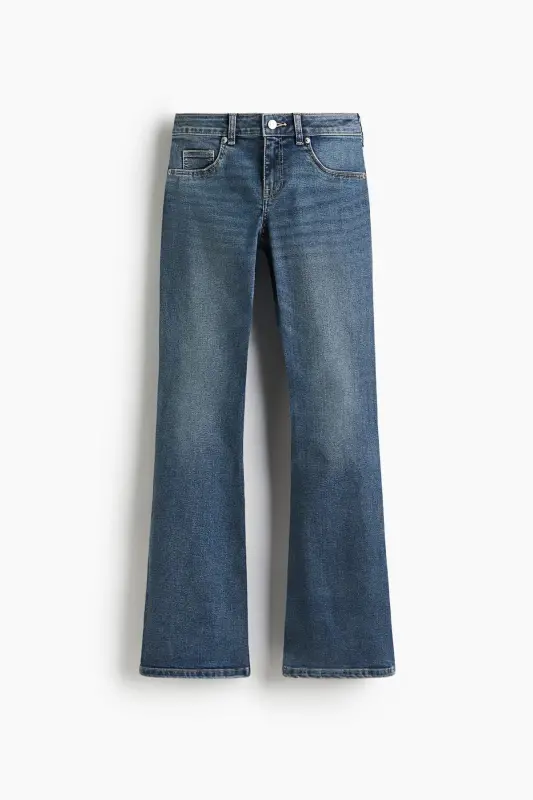 Flared Low Jeans-Belirtilmemiş - 3