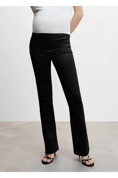 Flared Maternity Jeans - MANGO