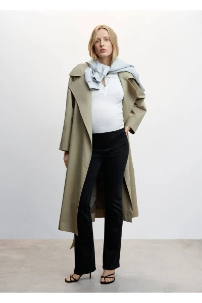 Flared Maternity Jeans - MANGO (1)