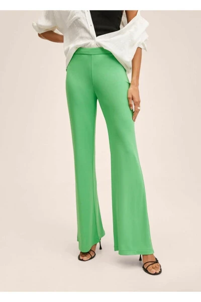 Flared Palazzo Pants - 1